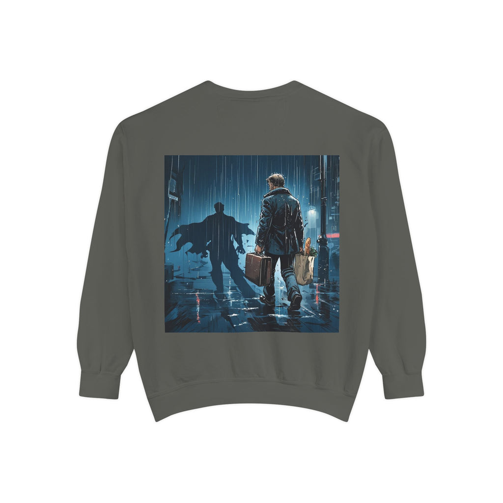 Sudadera Papá de por Vida — Cuello redondo con gráfico para Padre e Hijo