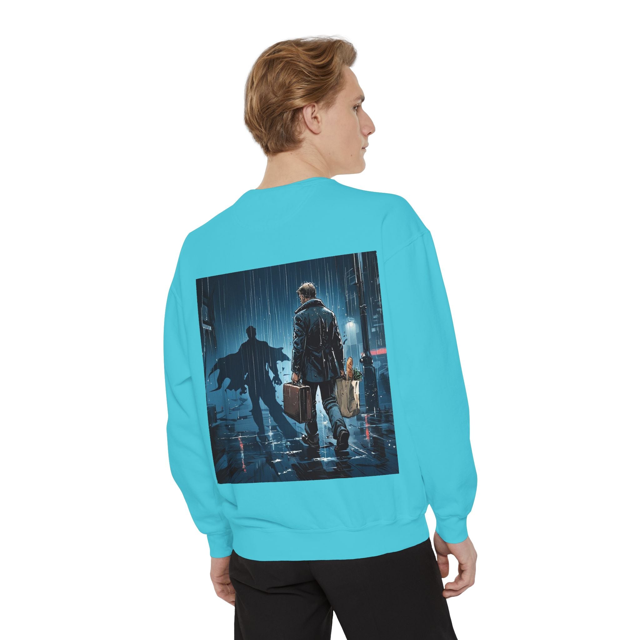 Sudadera Papá de por Vida — Cuello redondo con gráfico para Padre e Hijo