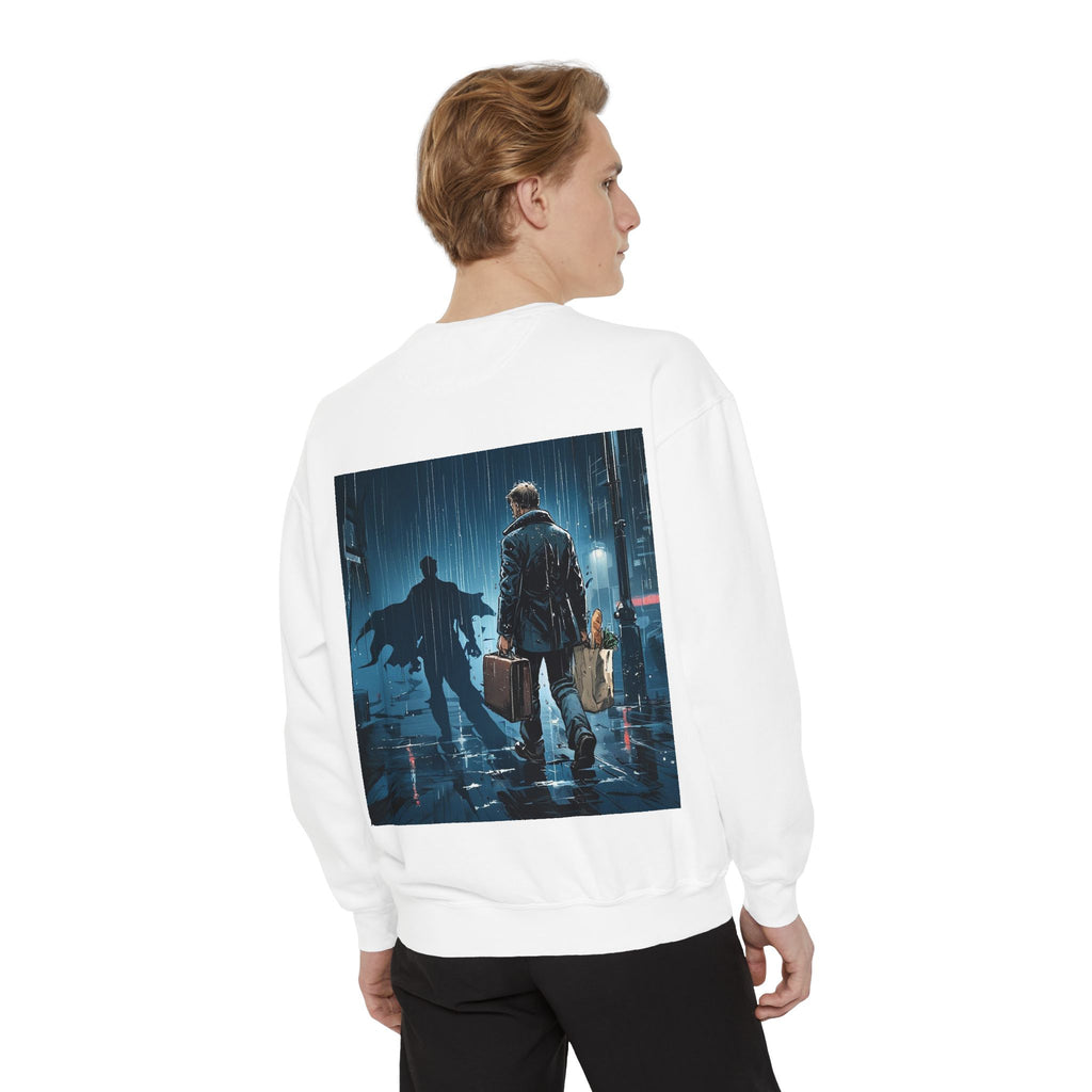 Sudadera Papá de por Vida — Cuello redondo con gráfico para Padre e Hijo
