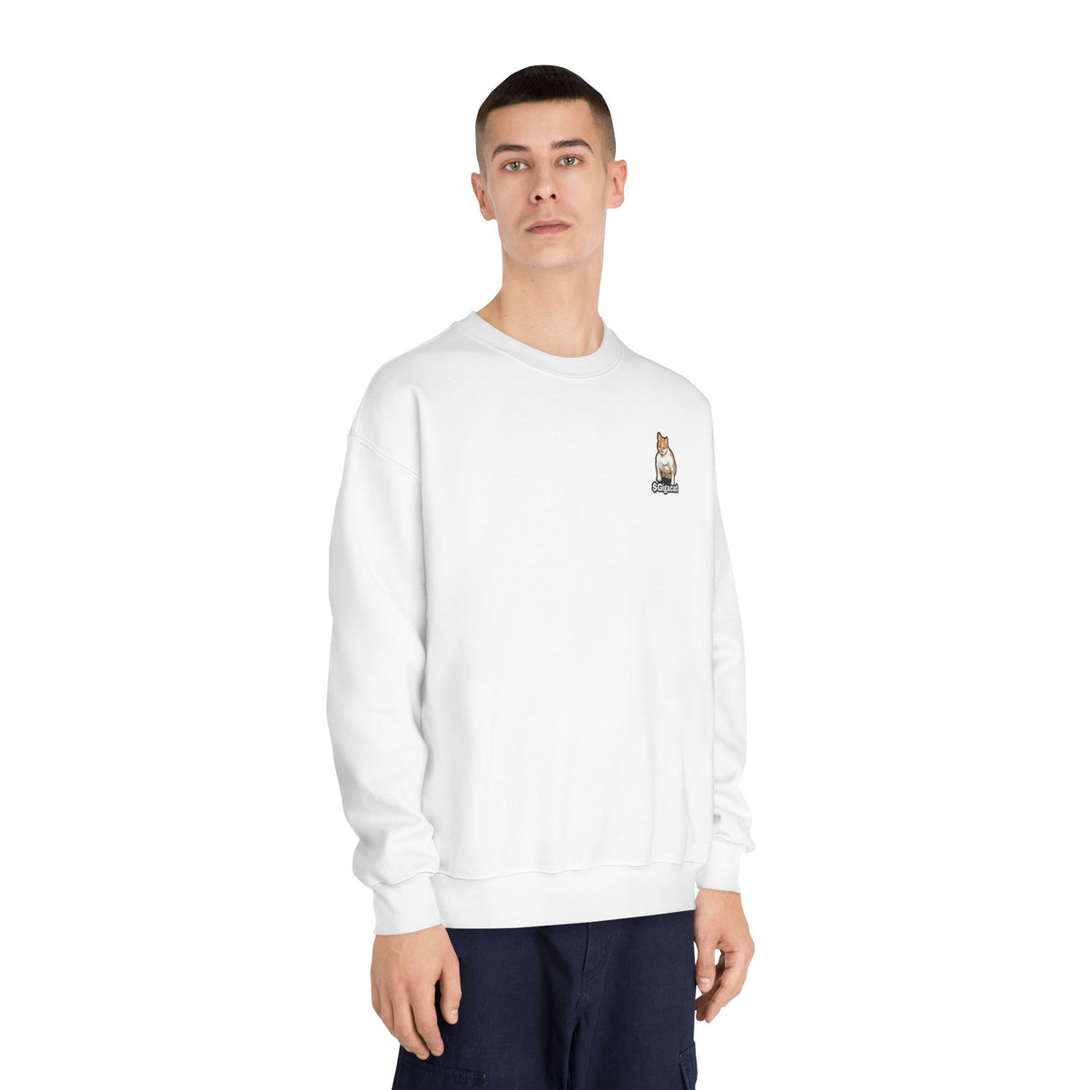 $Gigacat "Strong Paw" Crewneck Sweatshirt