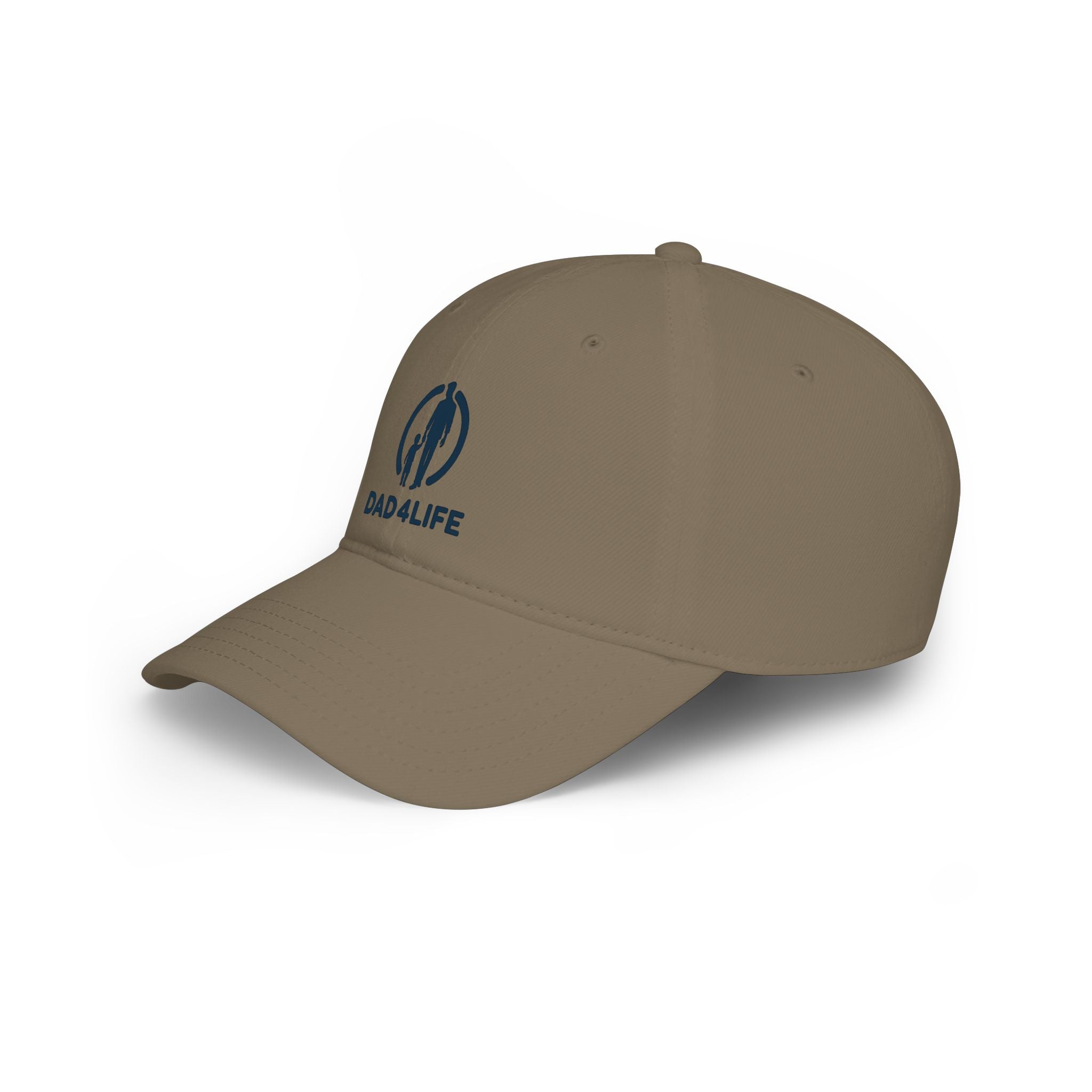 Dad4Life Low Profile Baseball Cap — Father & Child Logo Dad Hat