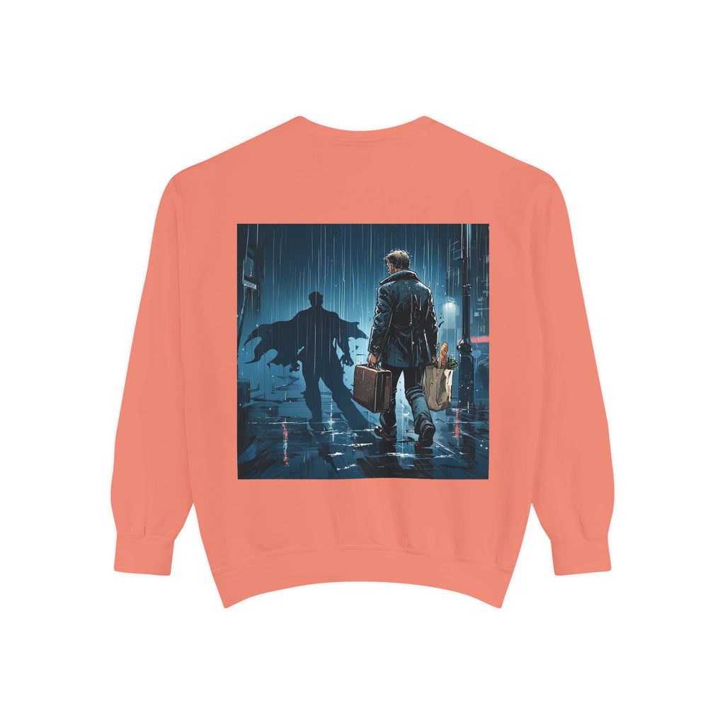 Sudadera Papá de por Vida — Cuello redondo con gráfico para Padre e Hijo