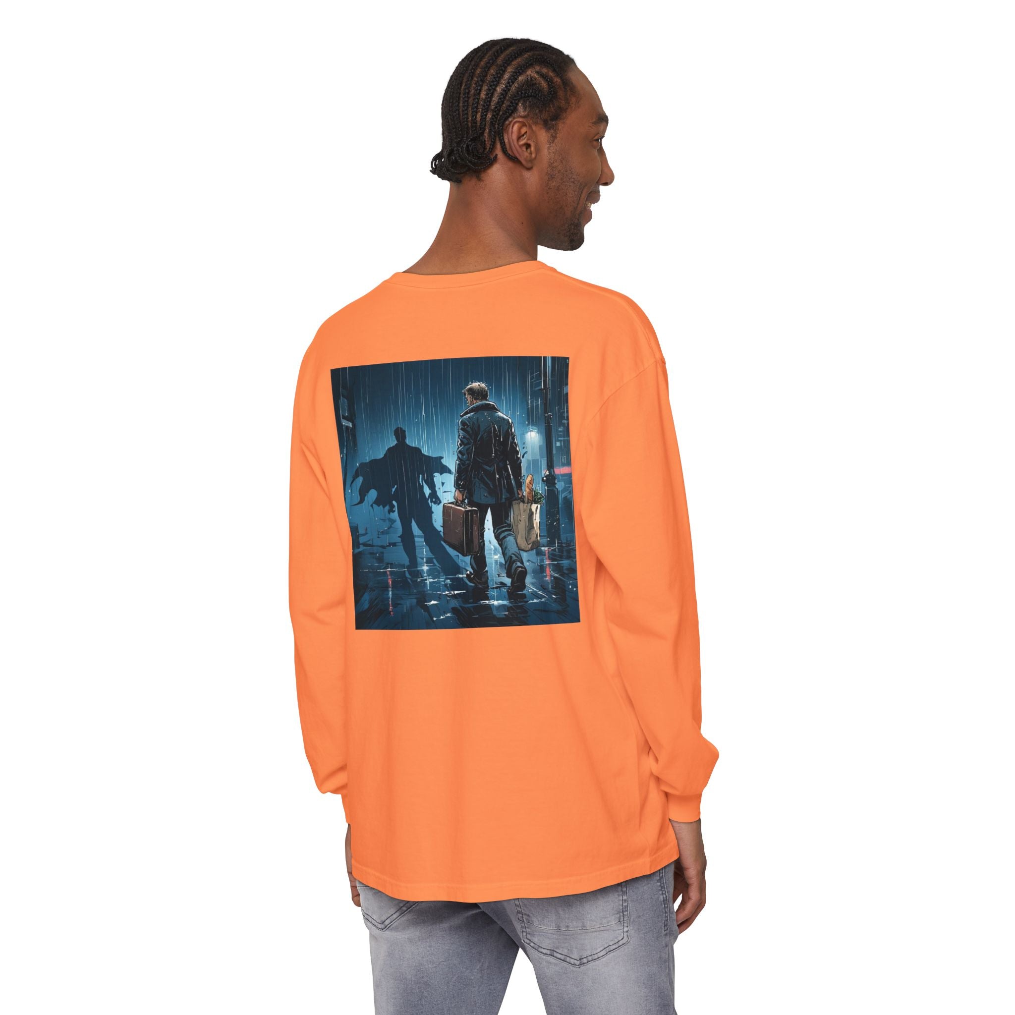 Dad 4 Life Long Sleeve Tee — Father & Son Graphic Shirt