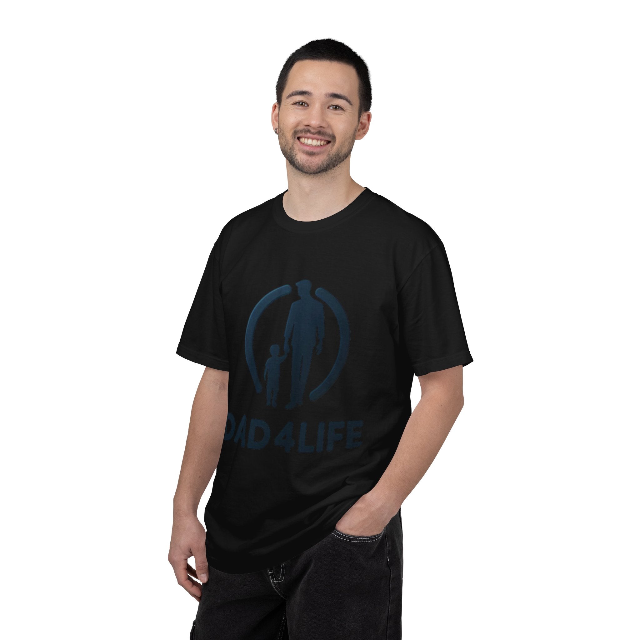 Dad 4 Life T-Shirt — Hero Dad Graphic Tee (Father's Day Gift)