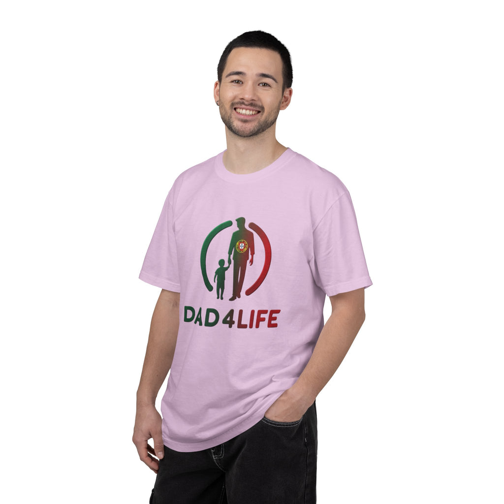 T-shirt « Dad 4 Life » — T-shirt imprimé silhouette Père et Fils