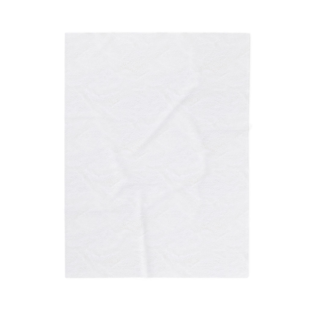 Mom4Life Velveteen Plush Blanket — Soft Mother's Day Throw with Pink Mom and Child Design