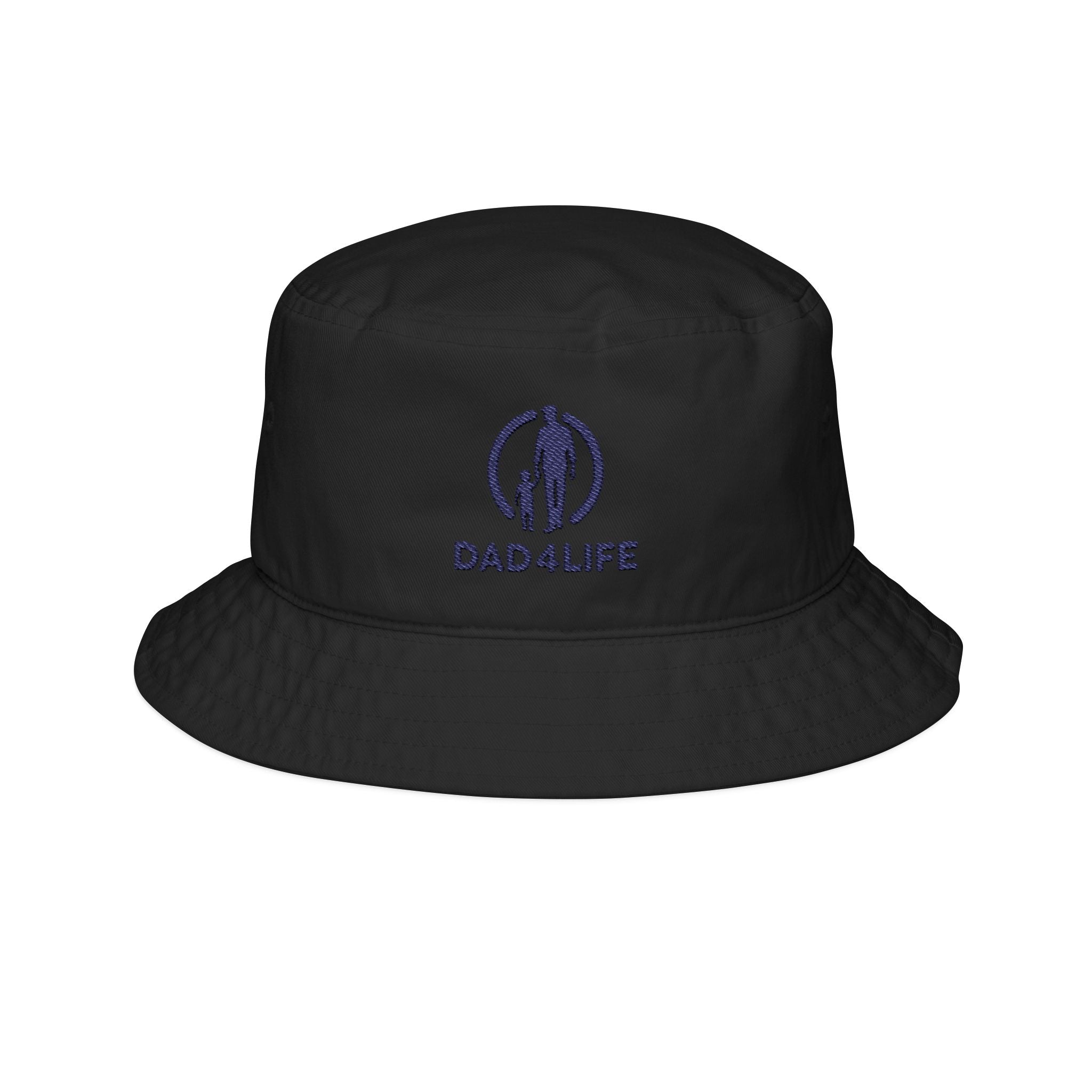 Dad4Life Embroidered Bucket Hat — Casual Fatherhood Dad Gift