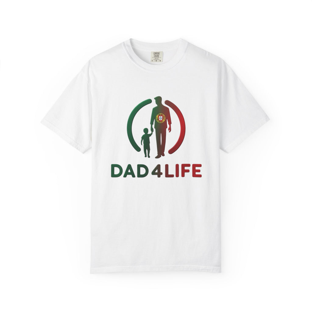 T-shirt « Dad 4 Life » — T-shirt imprimé silhouette Père et Fils