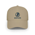 Dad4Life Low Profile Baseball Cap — Father & Child Logo Dad Hat
