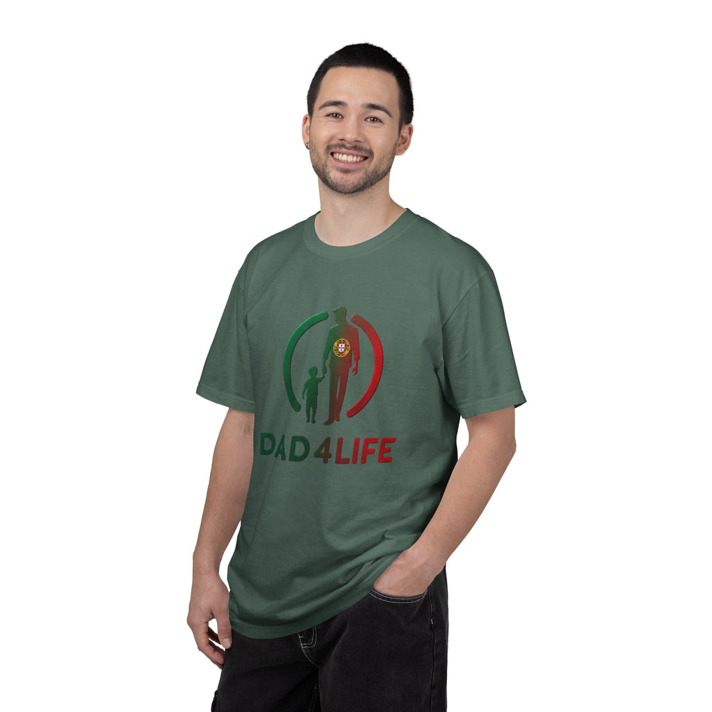 T-shirt « Dad 4 Life » — T-shirt imprimé silhouette Père et Fils