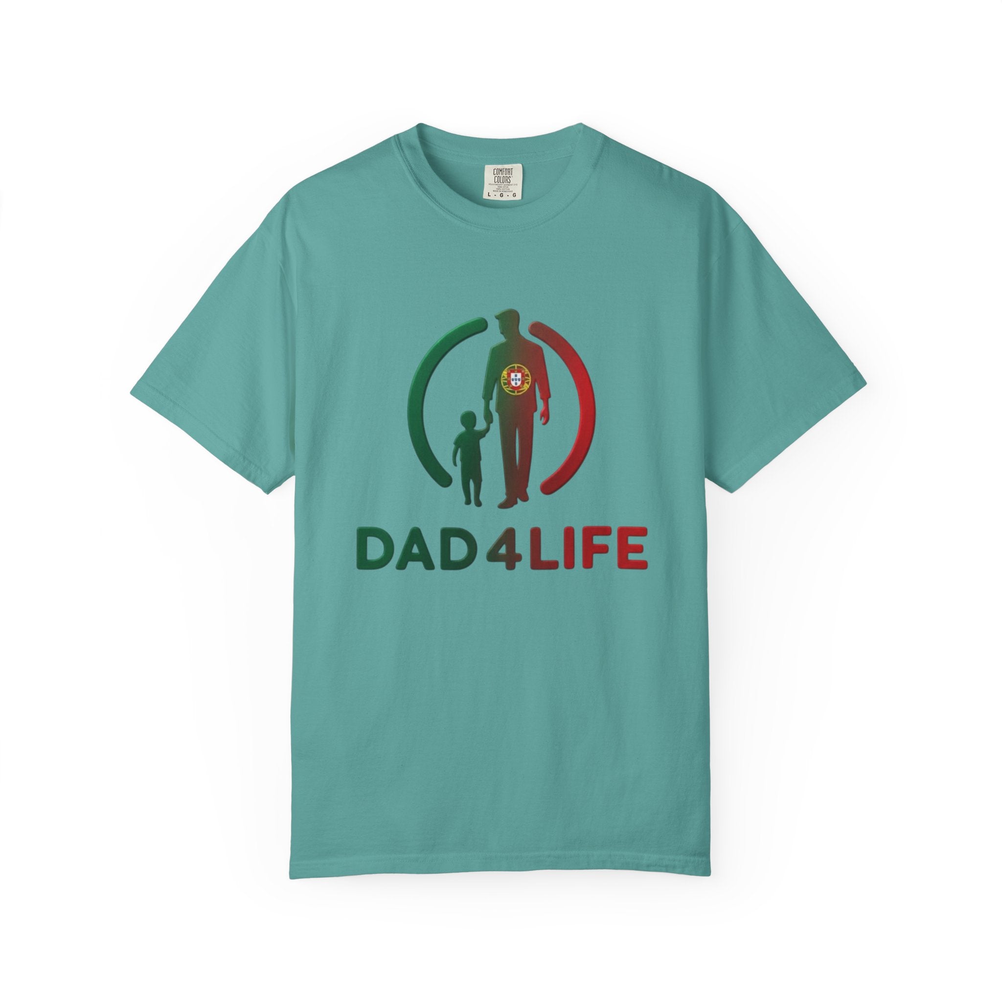 Dad 4 Life T-Shirt — Father & Son Silhouette Graphic Tee