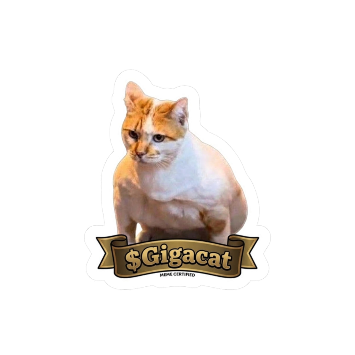 $GigaCat Stickers