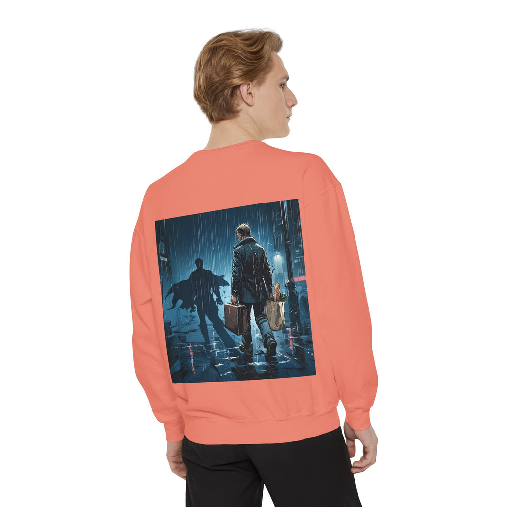 Sudadera Papá de por Vida — Cuello redondo con gráfico para Padre e Hijo