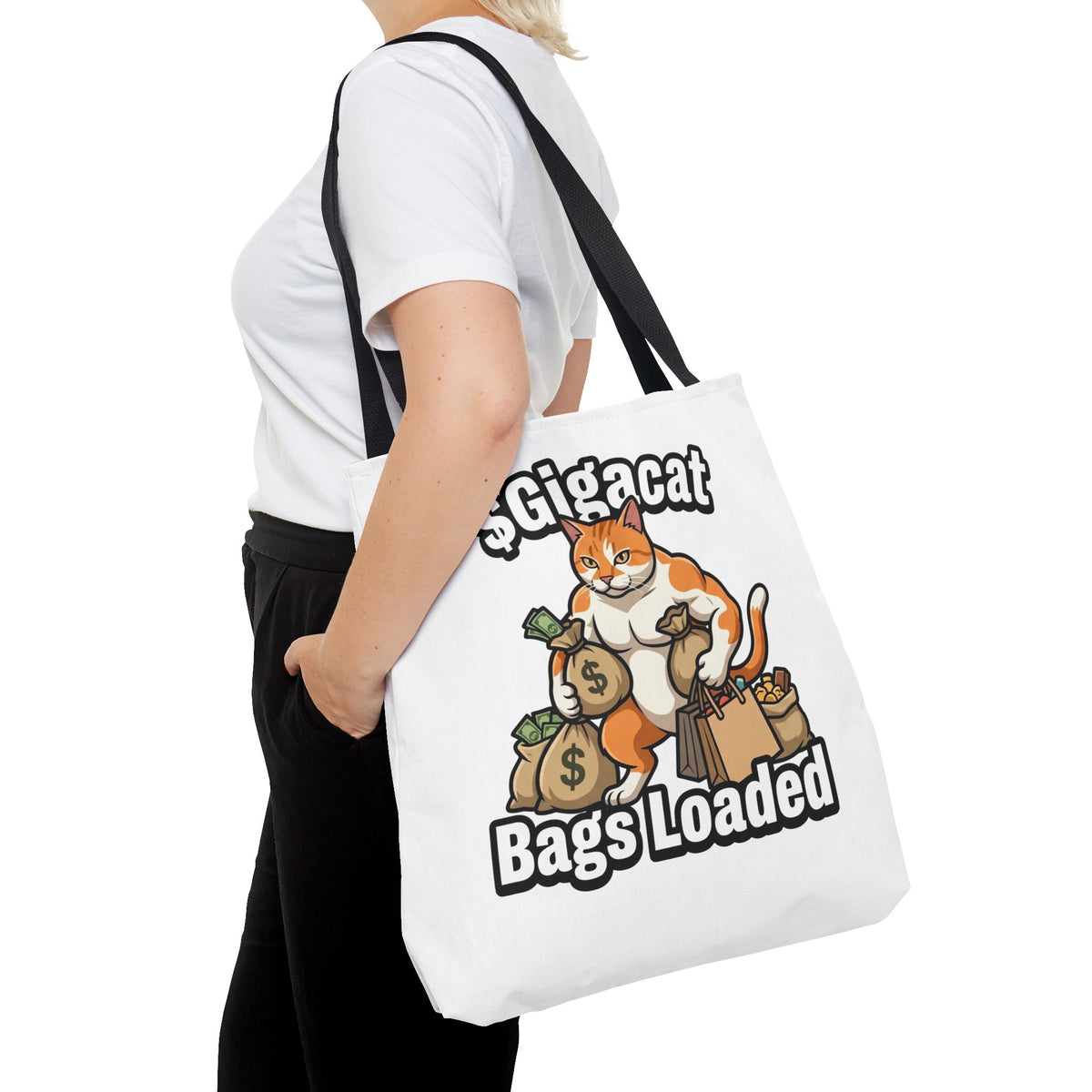 $GigacatTote Bag (AOP)