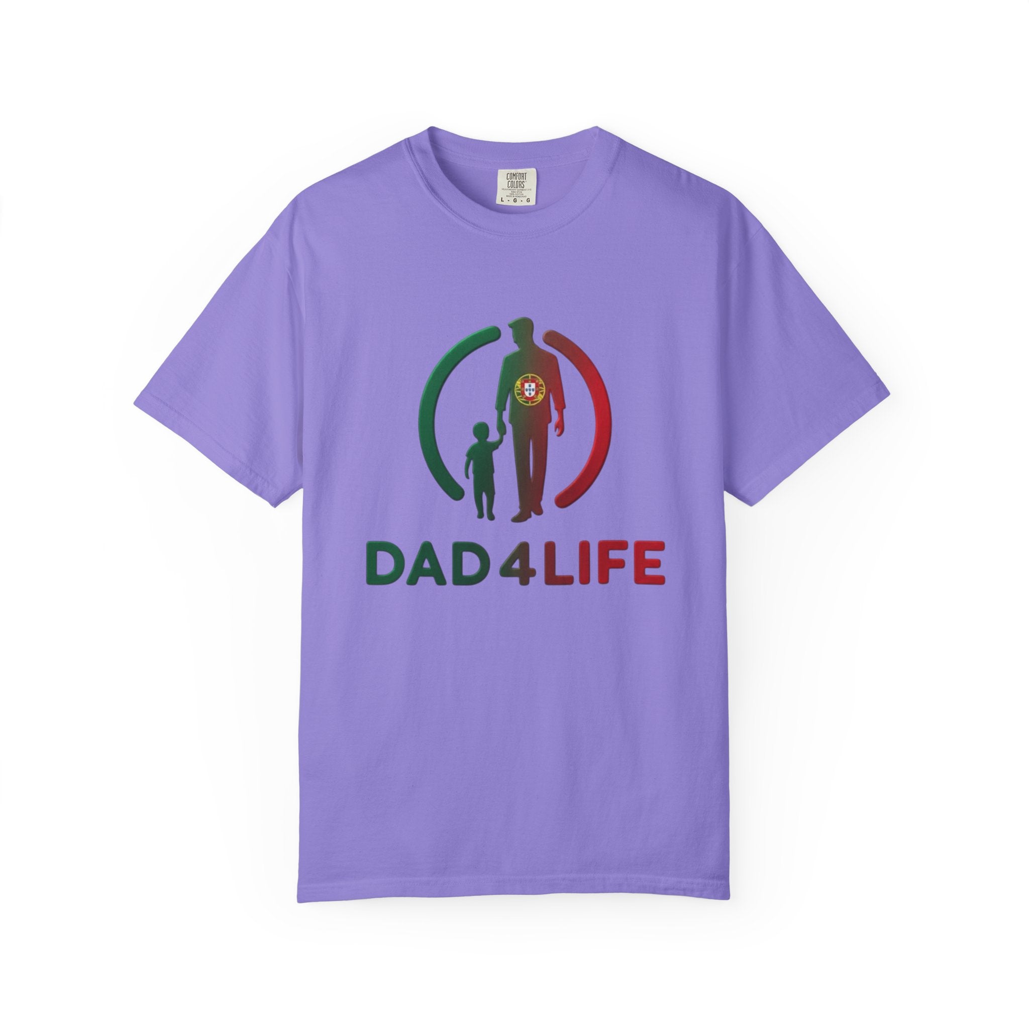 Dad 4 Life T-Shirt — Father & Son Silhouette Graphic Tee