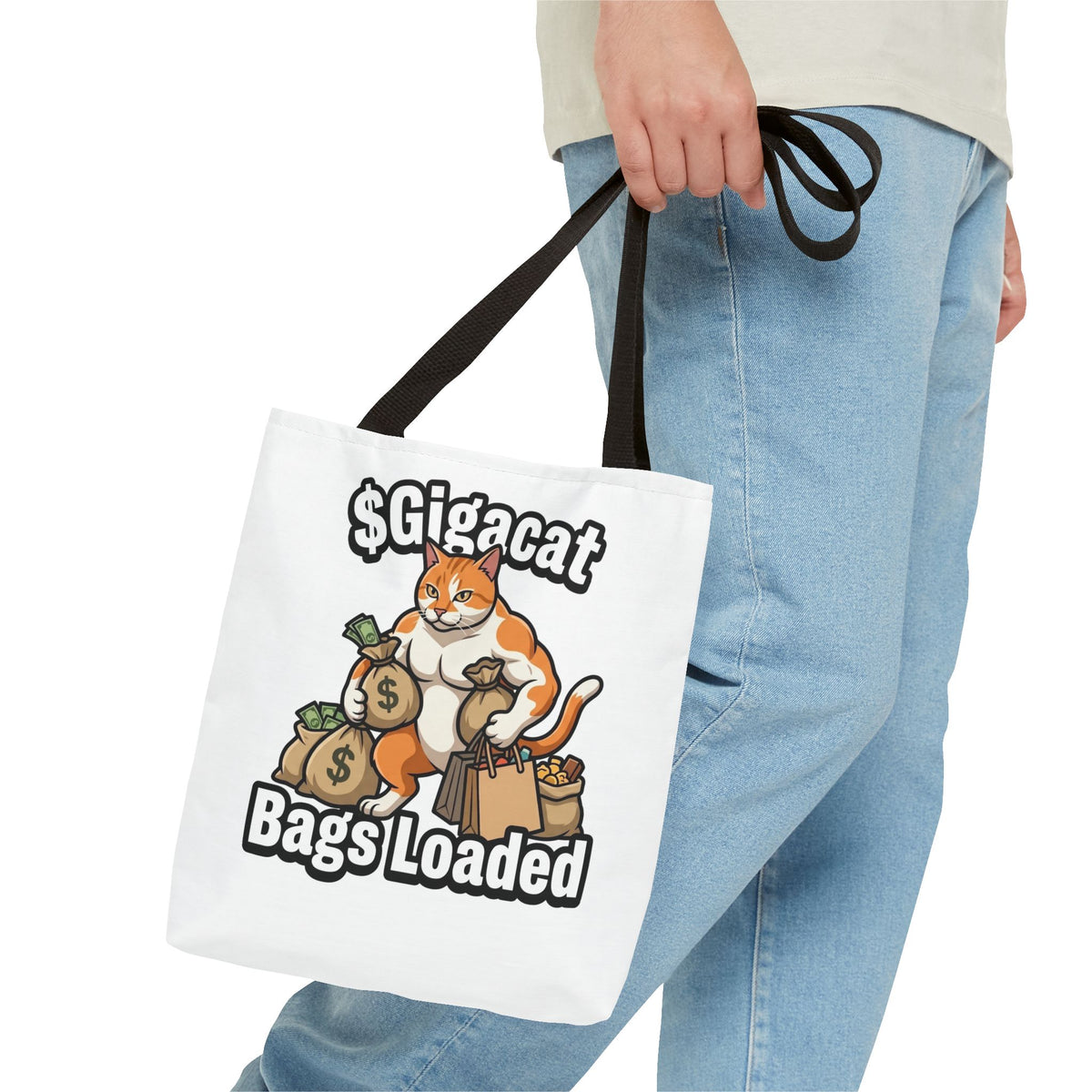 $GigacatTote Bag (AOP)