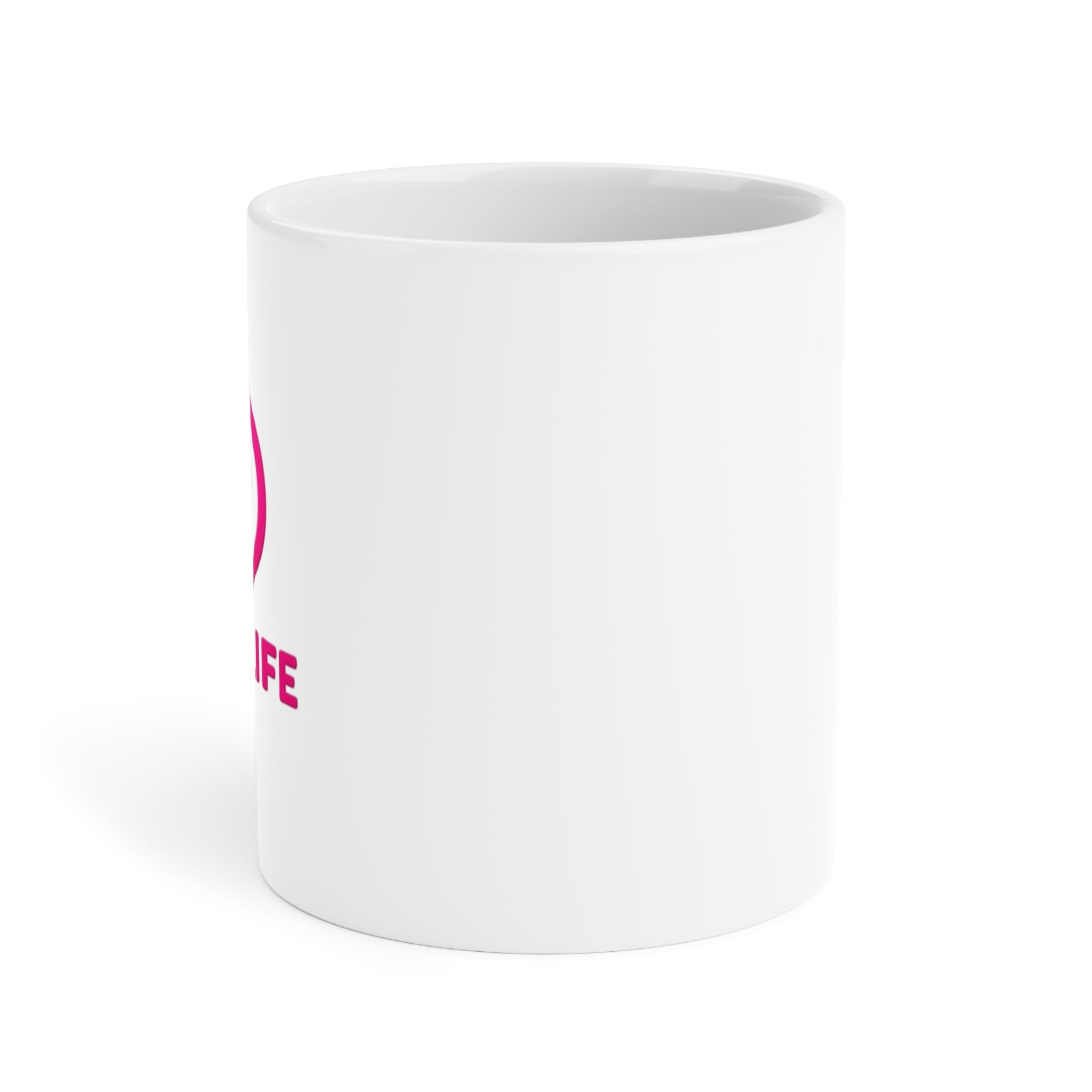 Mom4Life Ceramic Mug — Mom and Child Silhouette Coffee Cup (11/15/20oz)