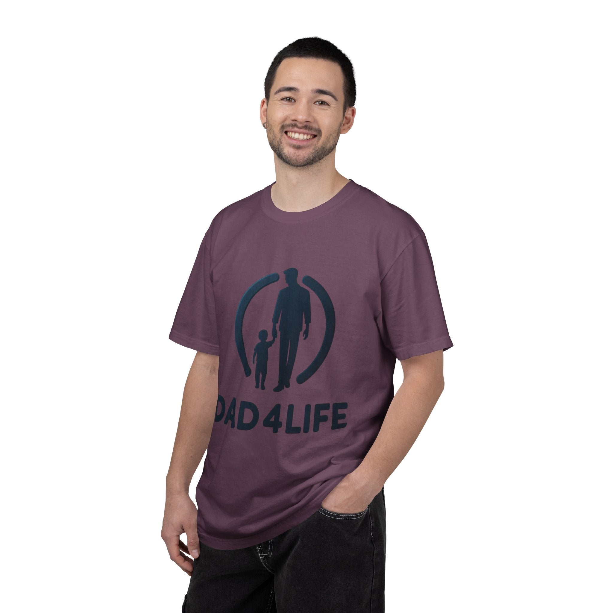 Dad 4 Life T-Shirt — Hero Dad Graphic Tee (Father's Day Gift)