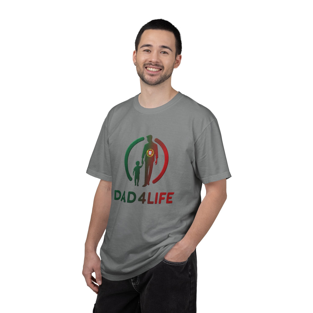 T-shirt « Dad 4 Life » — T-shirt imprimé silhouette Père et Fils
