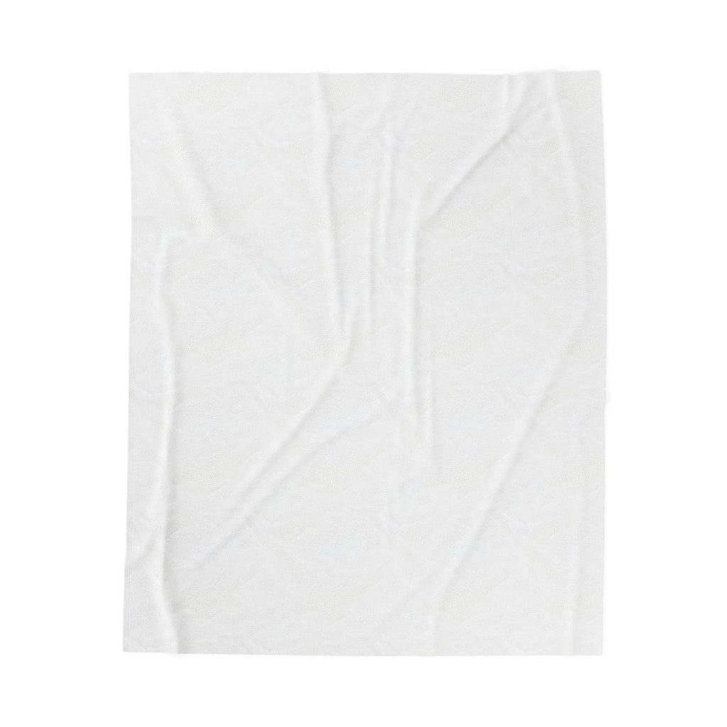 Mom4Life Velveteen Plush Blanket — Soft Mother's Day Throw with Pink Mom and Child Design