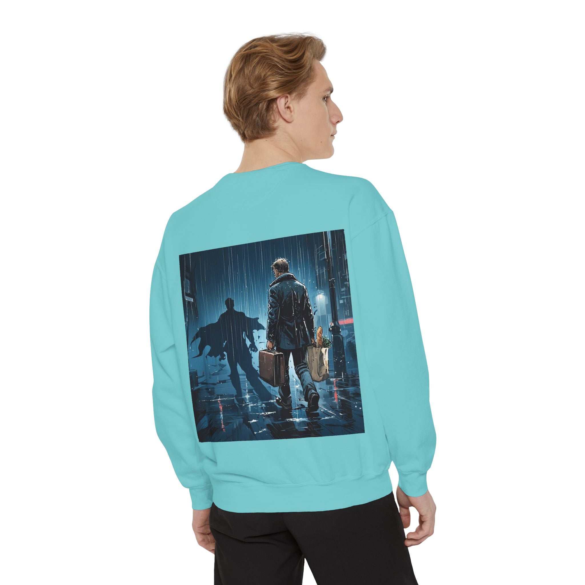 Sudadera Papá de por Vida — Cuello redondo con gráfico para Padre e Hijo