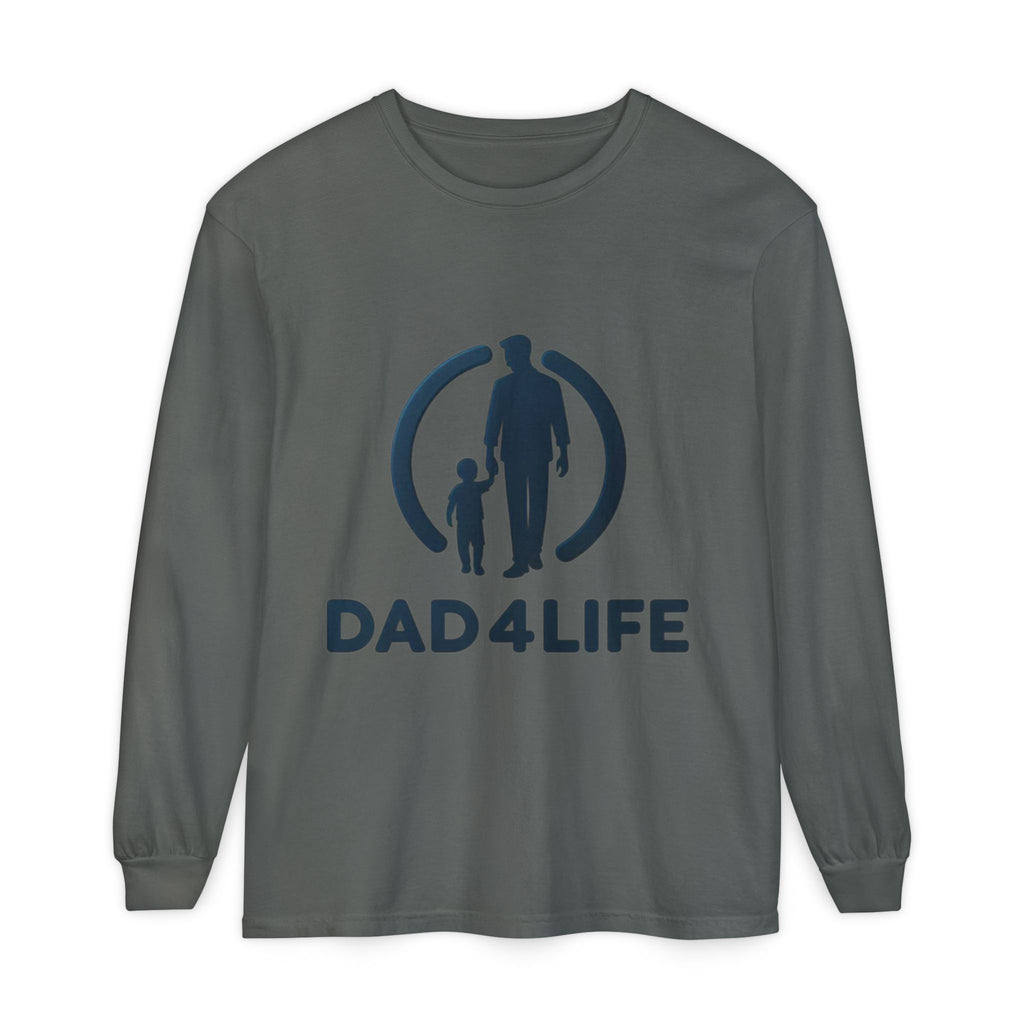 T-shirt manches longues Papa pour toujours – Tee-shirt graphique père et fils