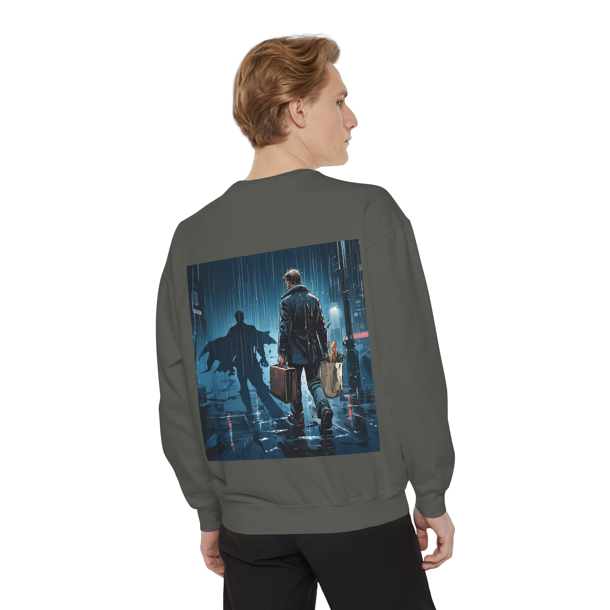 Sudadera Papá de por Vida — Cuello redondo con gráfico para Padre e Hijo