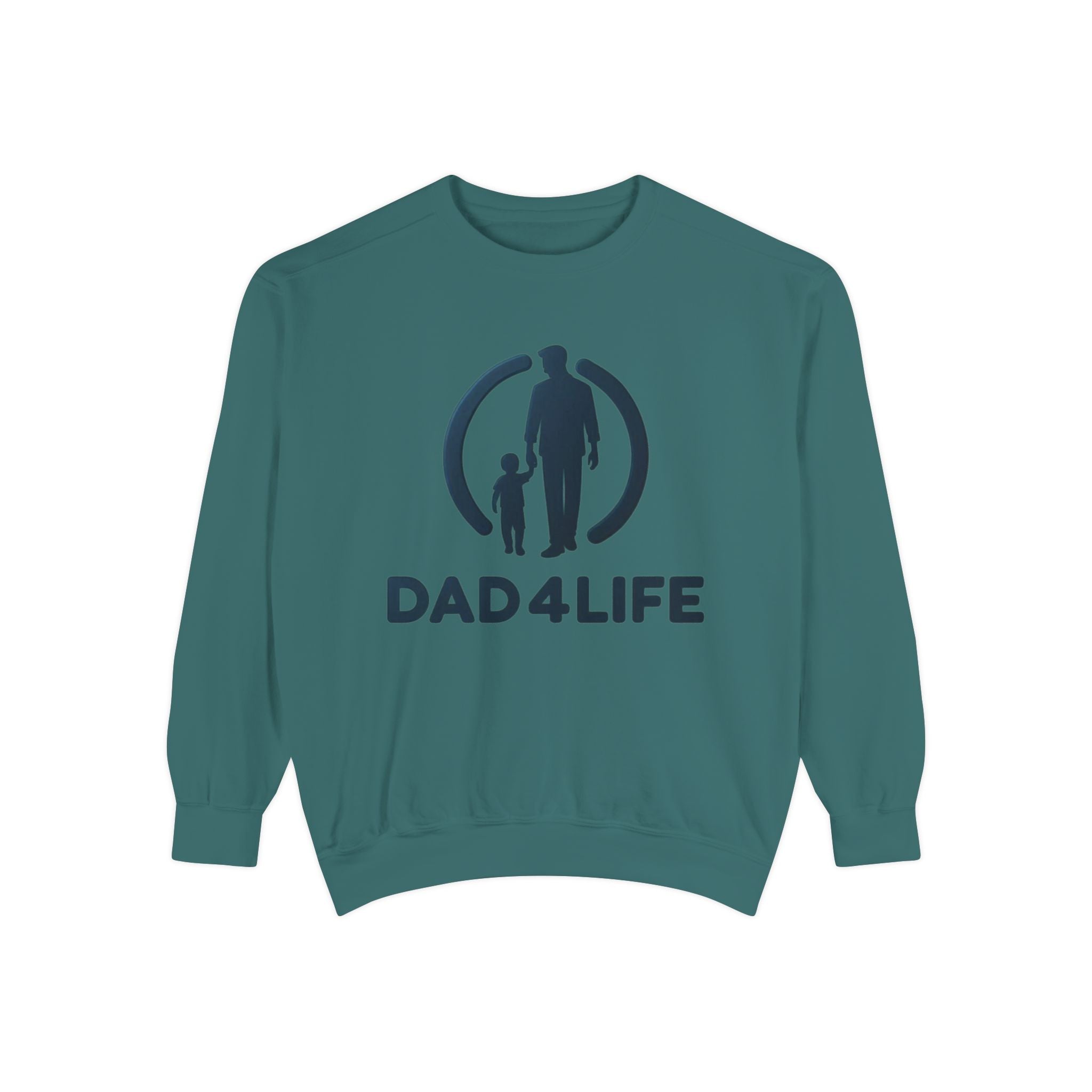 Dad 4 Life Sweatshirt — Father & Son Graphic Crewneck