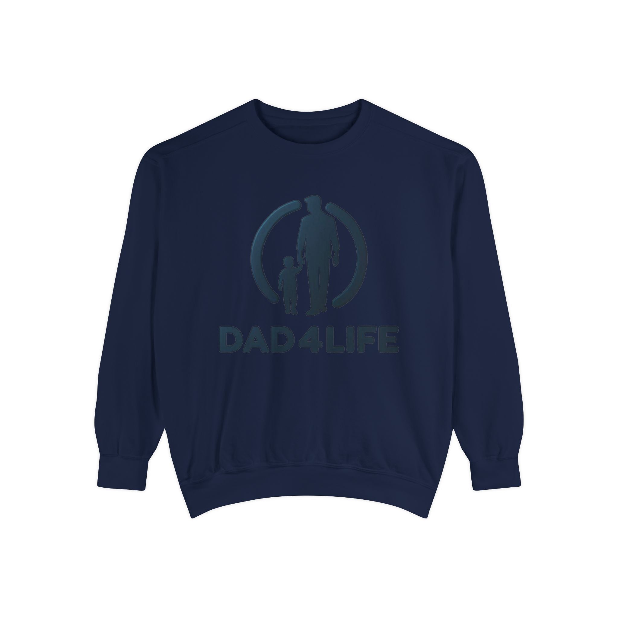 Dad 4 Life Sweatshirt — Father & Son Graphic Crewneck