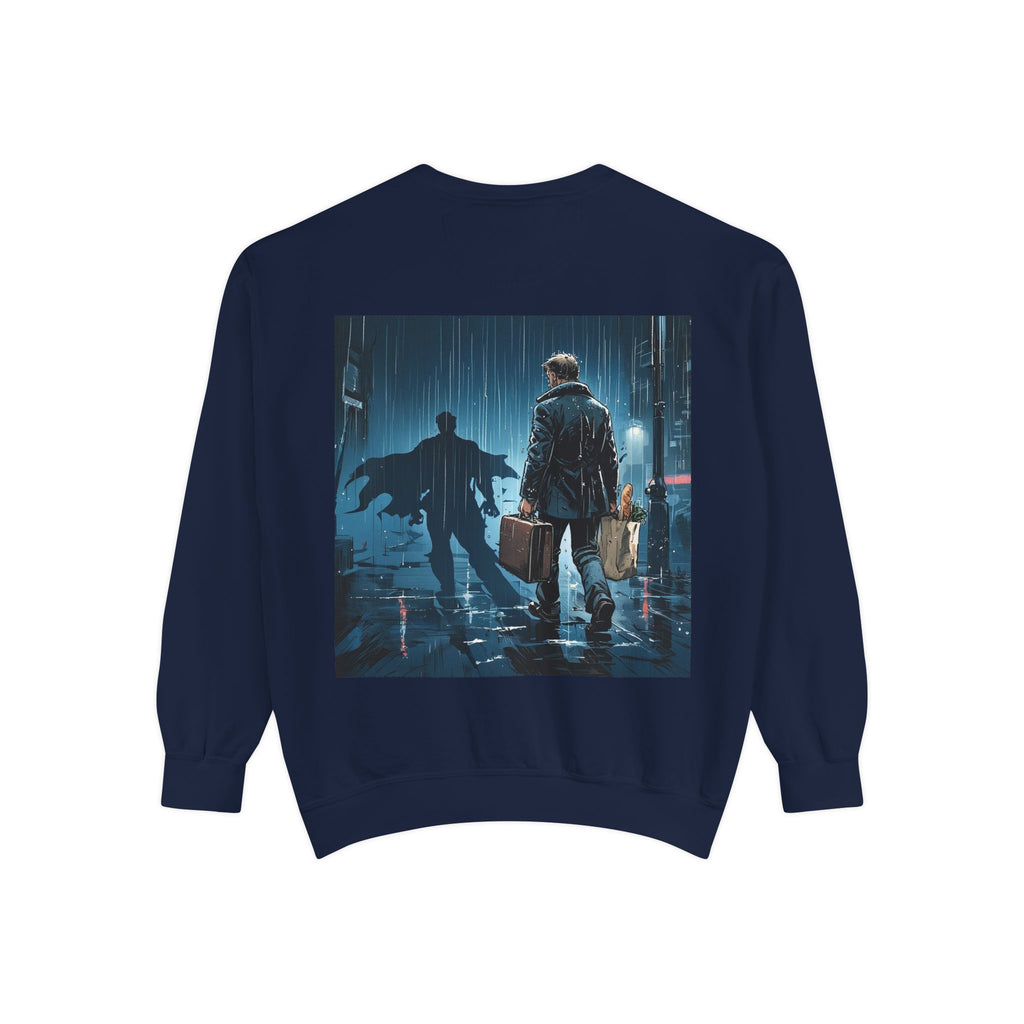 Sudadera Papá de por Vida — Cuello redondo con gráfico para Padre e Hijo