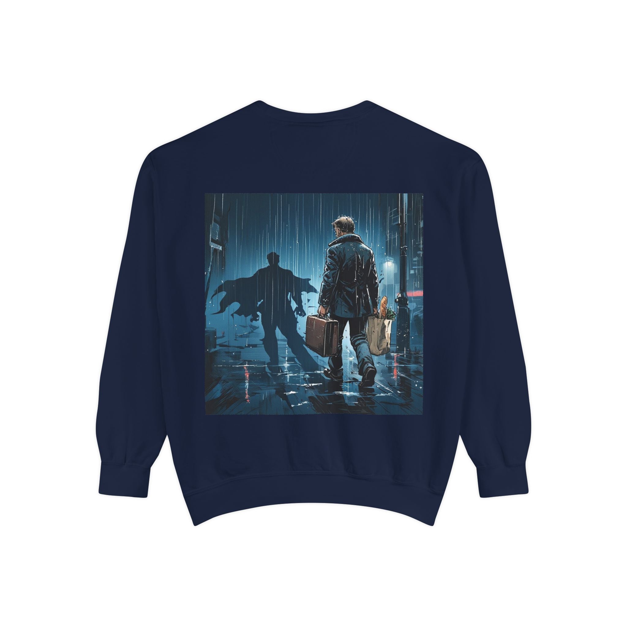 Sudadera Papá de por Vida — Cuello redondo con gráfico para Padre e Hijo