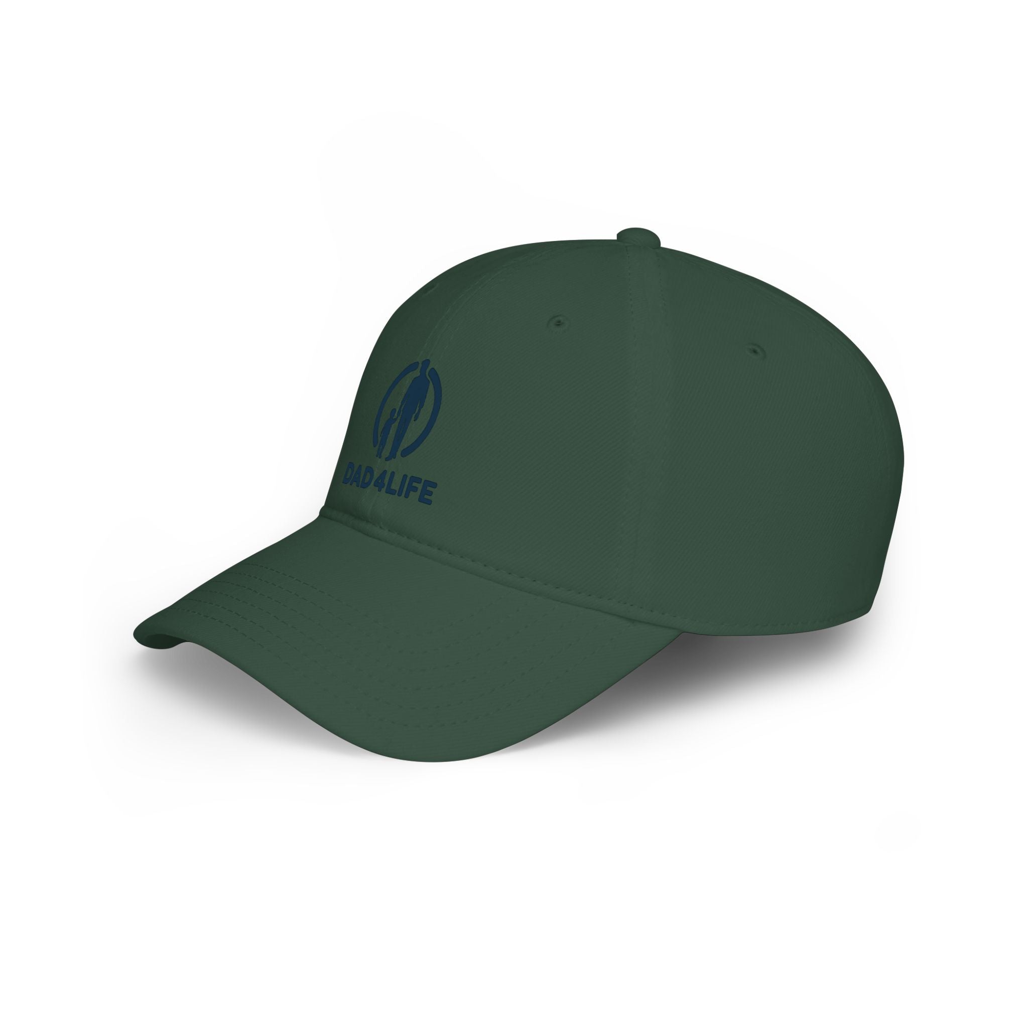 Dad4Life Low Profile Baseball Cap — Father & Child Logo Dad Hat