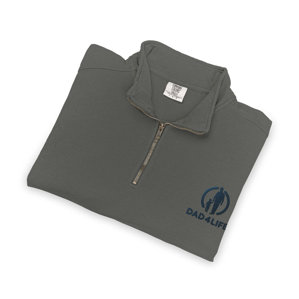Quarter-Zip Sweatshirt — Bad-Lives Logo Pullover