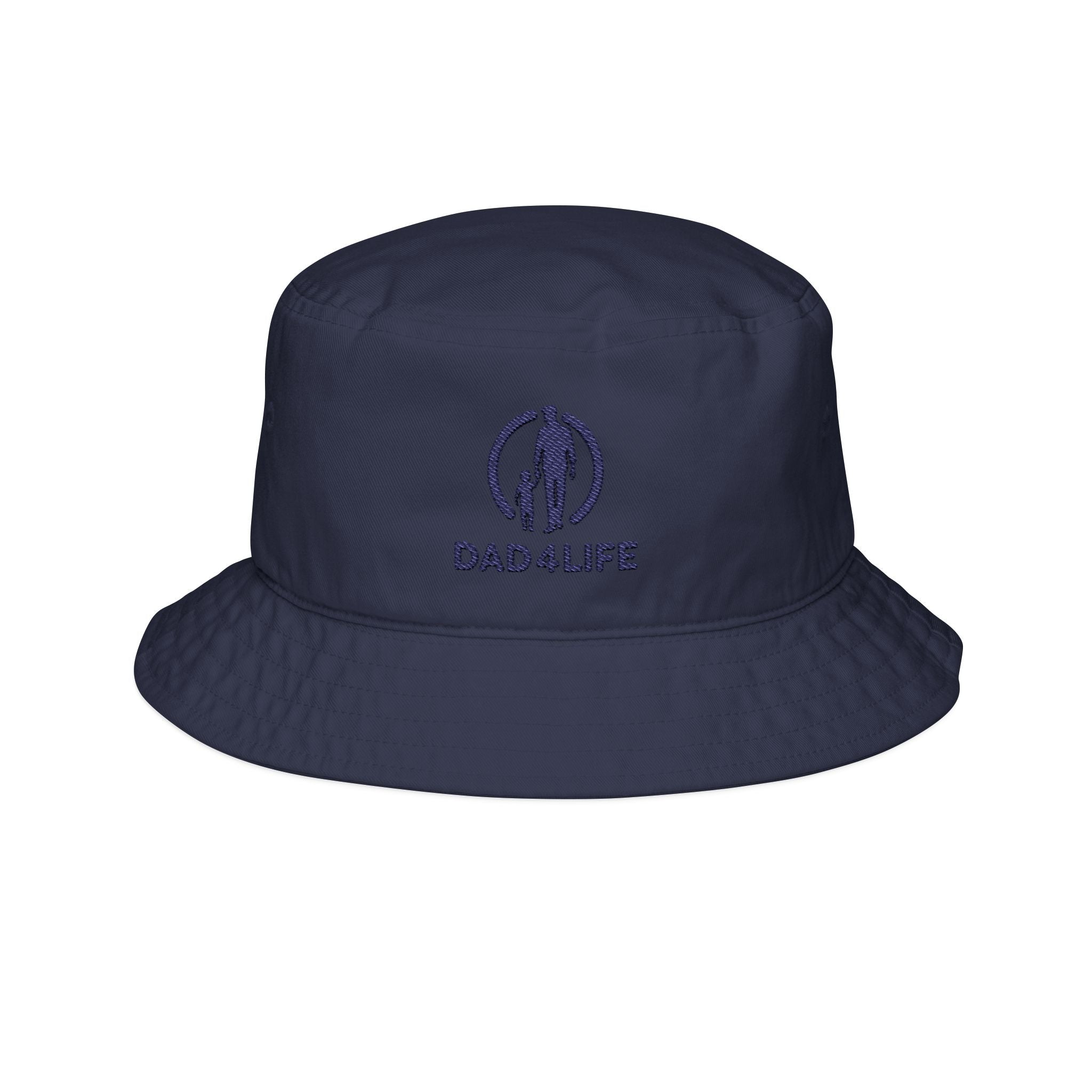 Dad4Life Embroidered Bucket Hat — Casual Fatherhood Dad Gift