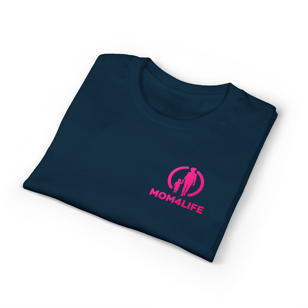 T-shirt « Mom Life » – Tee-shirt graphique silhouette de maman rose