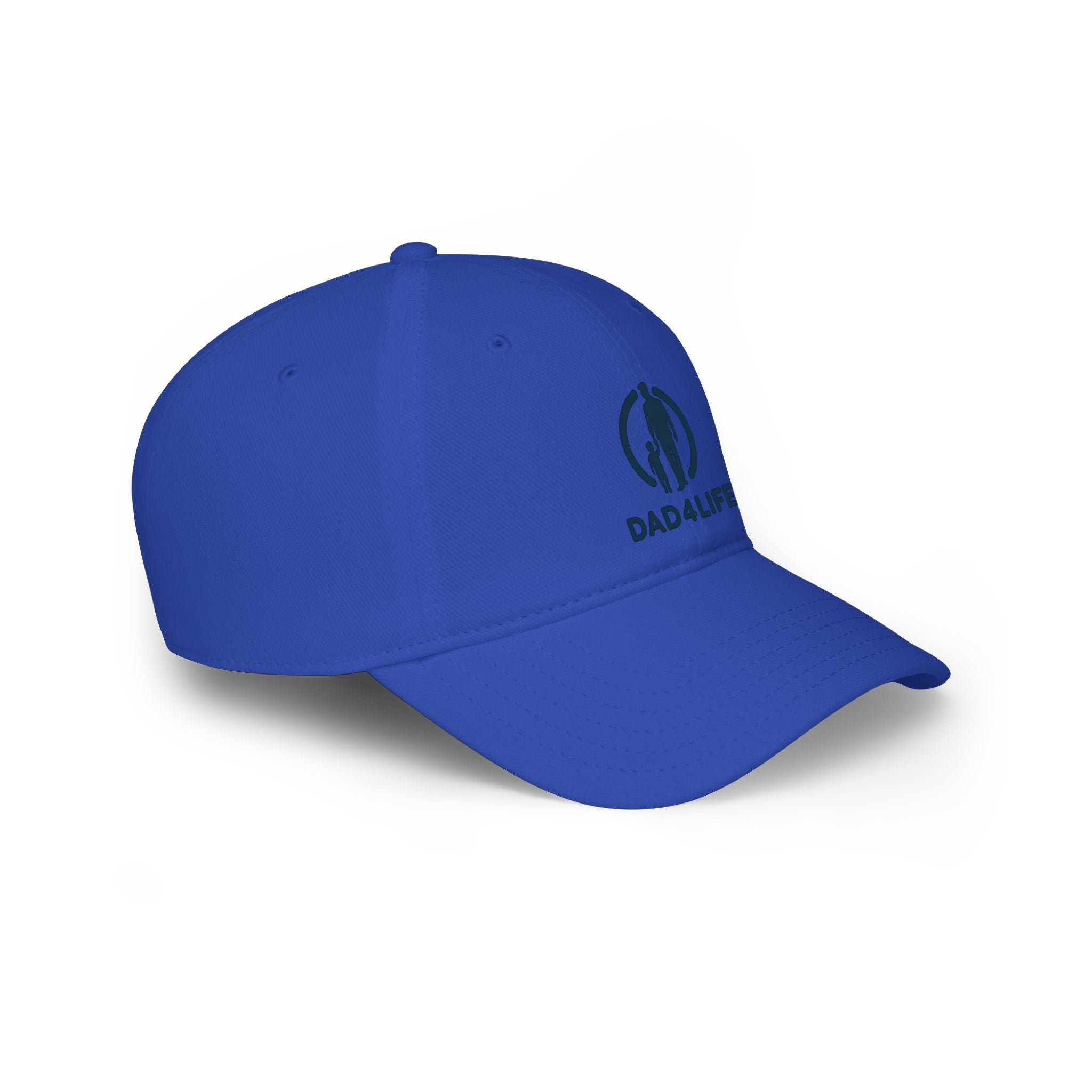 Dad4Life Low Profile Baseball Cap — Father & Child Logo Dad Hat