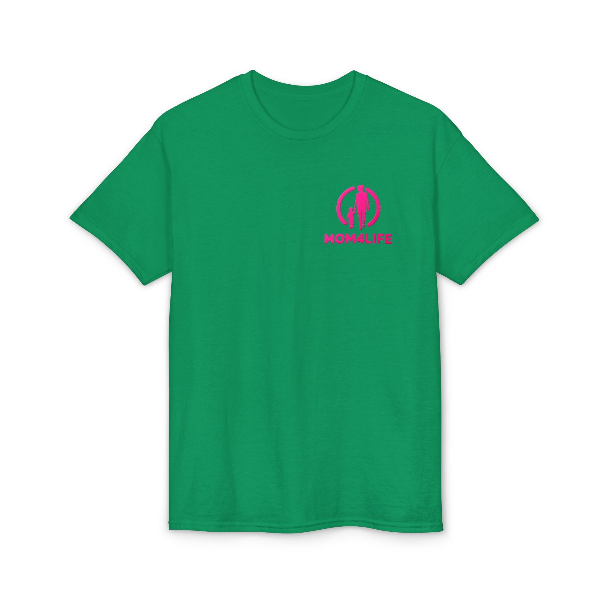 Mom Life T-Shirt – Pink Mom Silhouette Graphic Tee