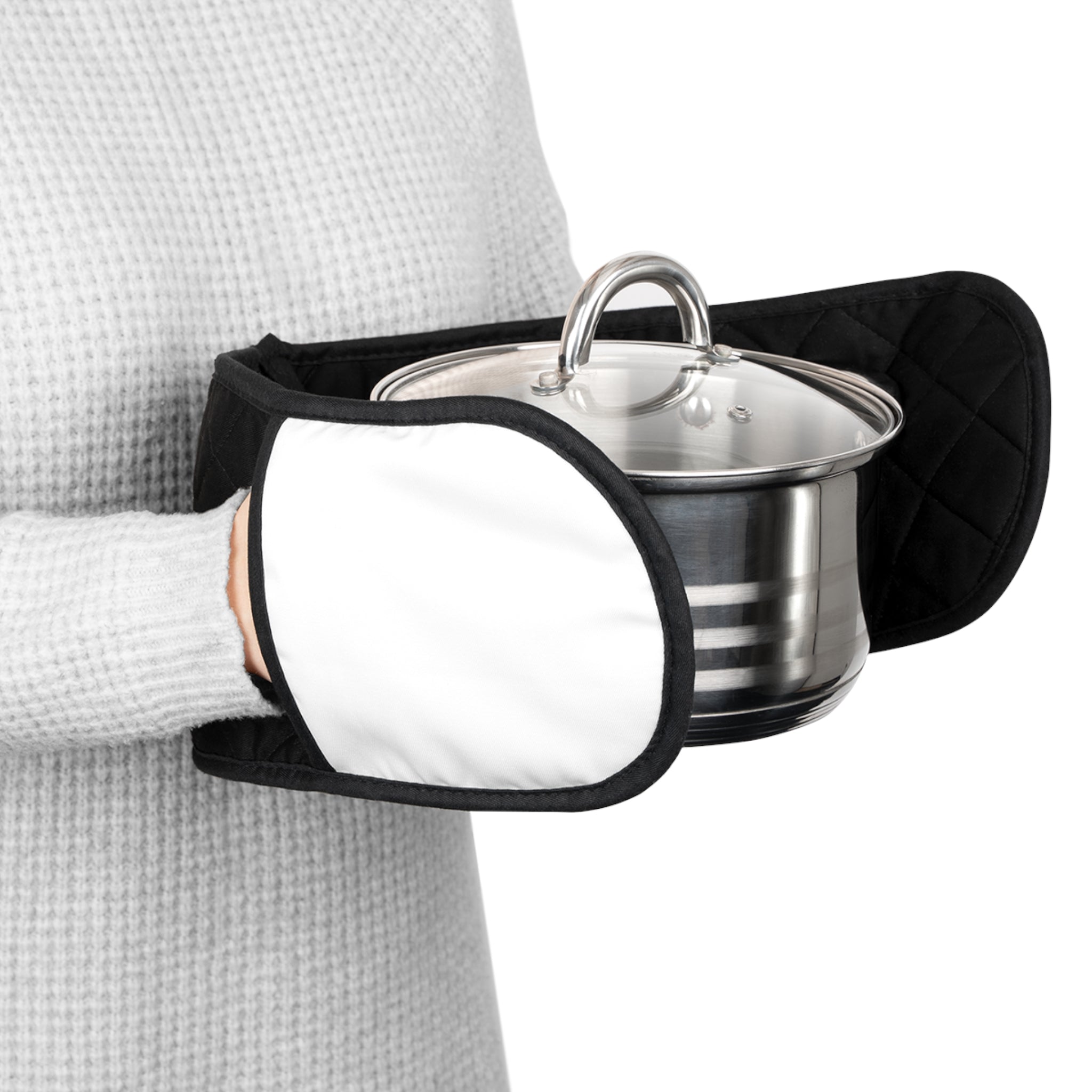 Double Oven Mitts - 'Dad 4 Life' Grill & Kitchen Heat-Resistant Sleeve