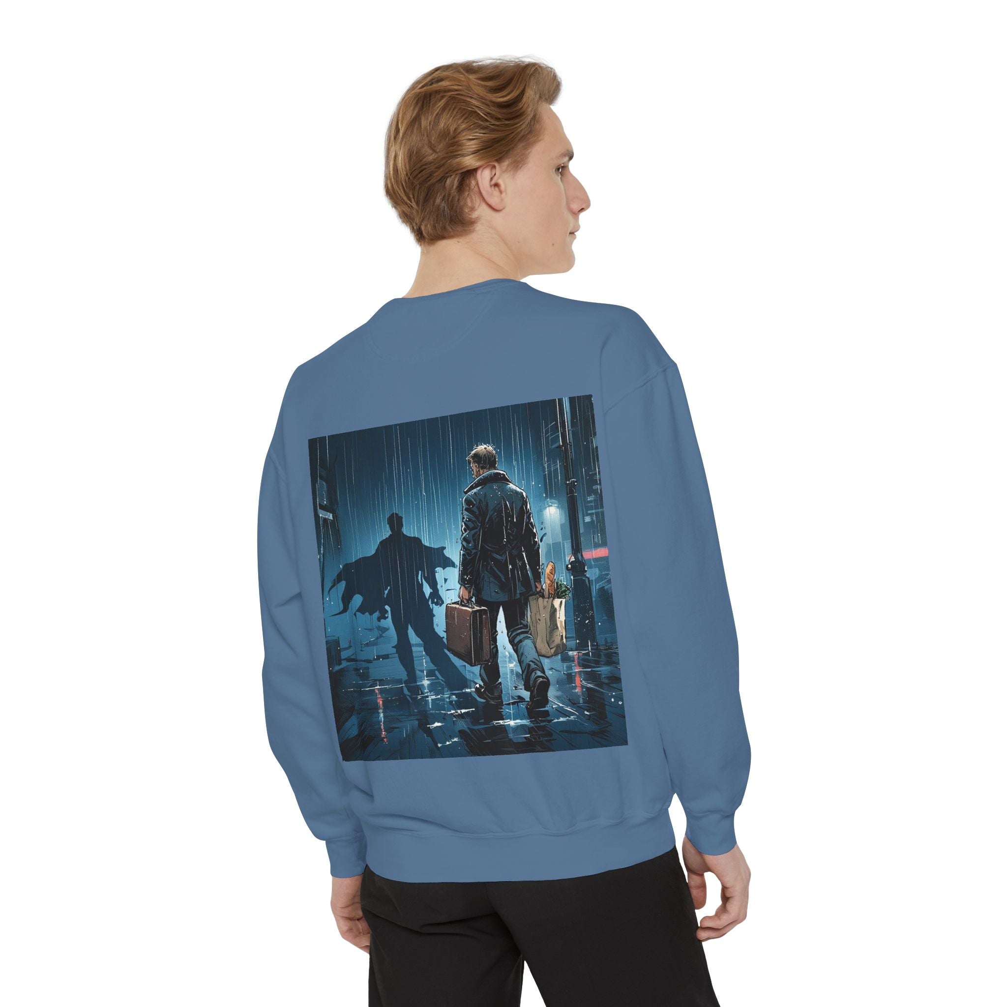 Sudadera Papá de por Vida — Cuello redondo con gráfico para Padre e Hijo