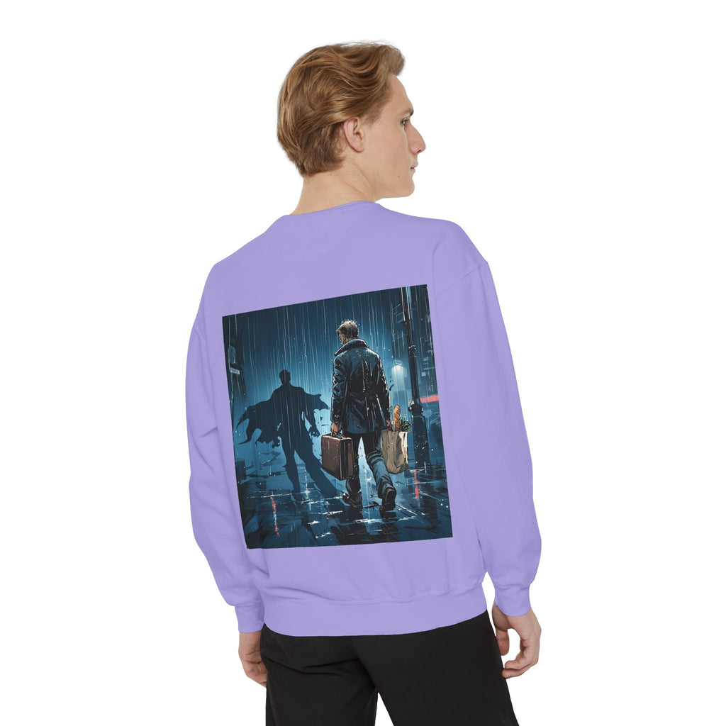 Sudadera Papá de por Vida — Cuello redondo con gráfico para Padre e Hijo