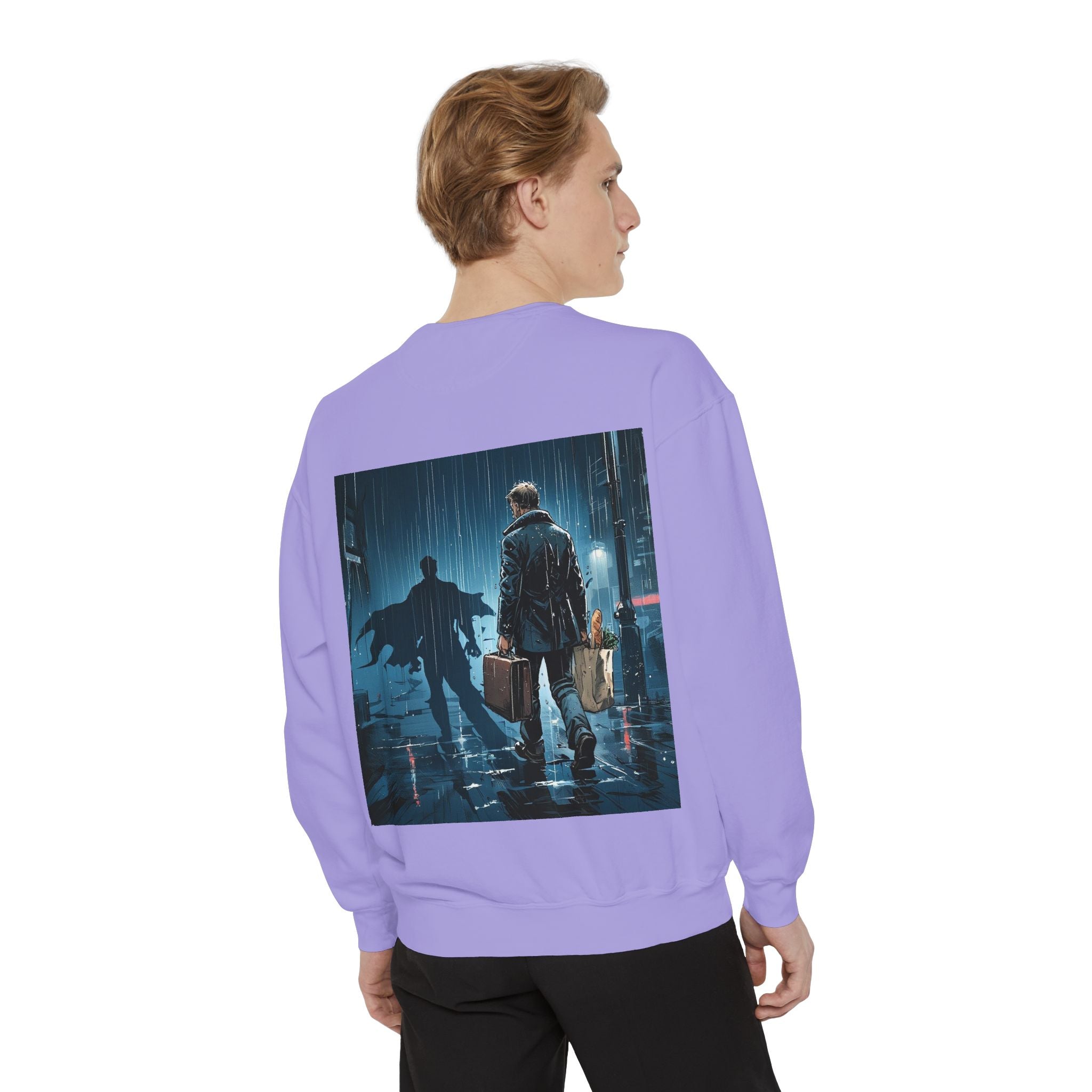 Sudadera Papá de por Vida — Cuello redondo con gráfico para Padre e Hijo