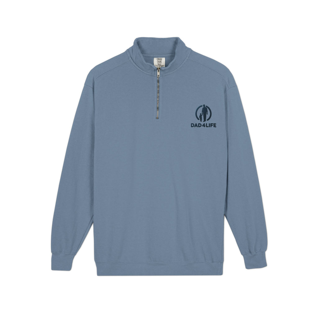 Quarter-Zip Sweatshirt — Bad-Lives Logo Pullover