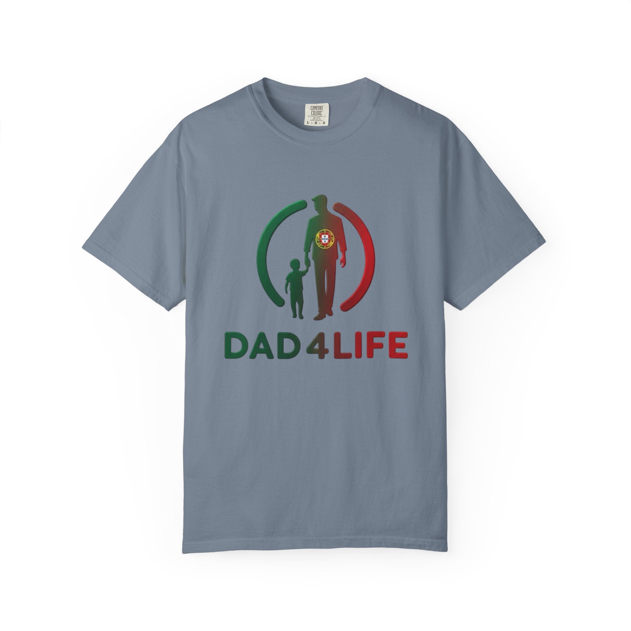Dad 4 Life T-Shirt — Father & Son Silhouette Graphic Tee