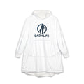 Dad4Life Hooded Blanket – Cozy Father’s Day Sherpa Wrap