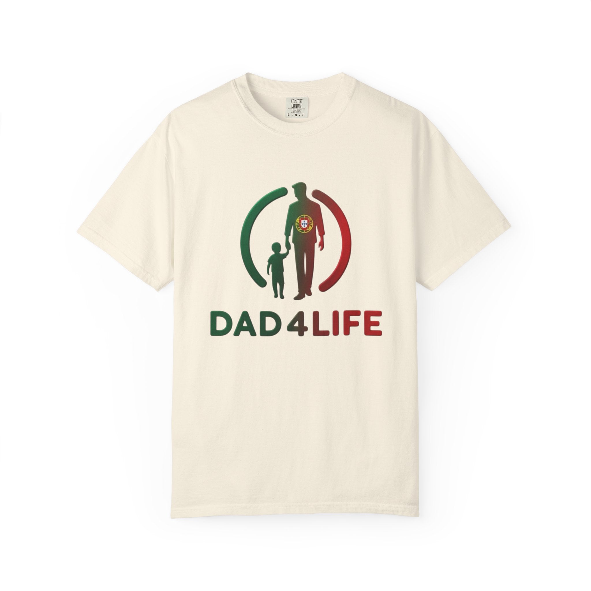 Dad 4 Life T-Shirt — Father & Son Silhouette Graphic Tee