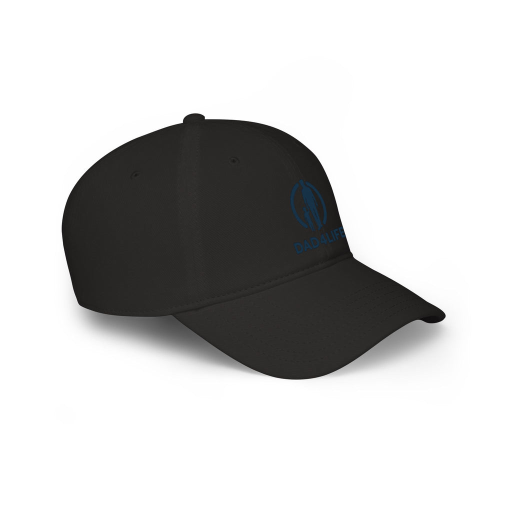Dad4Life Low Profile Baseball Cap — Father & Child Logo Dad Hat