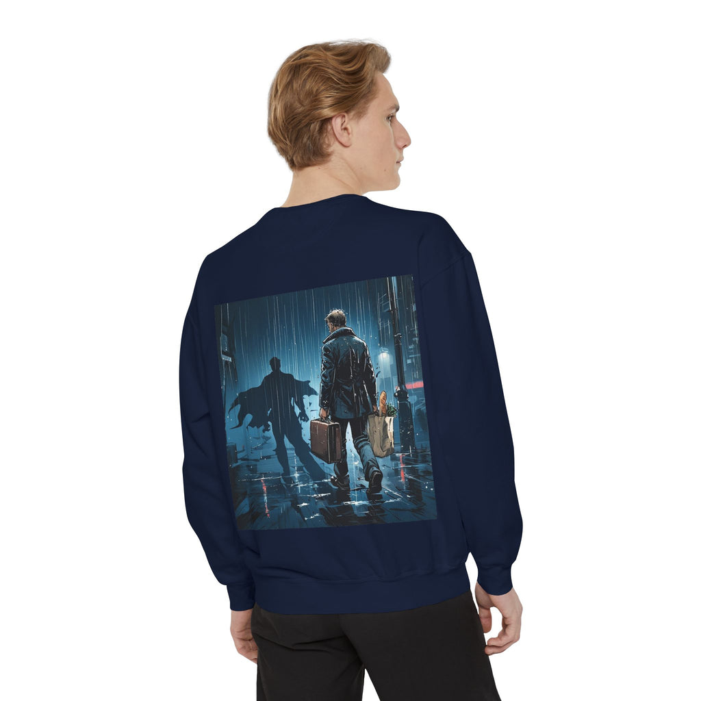 Sudadera Papá de por Vida — Cuello redondo con gráfico para Padre e Hijo