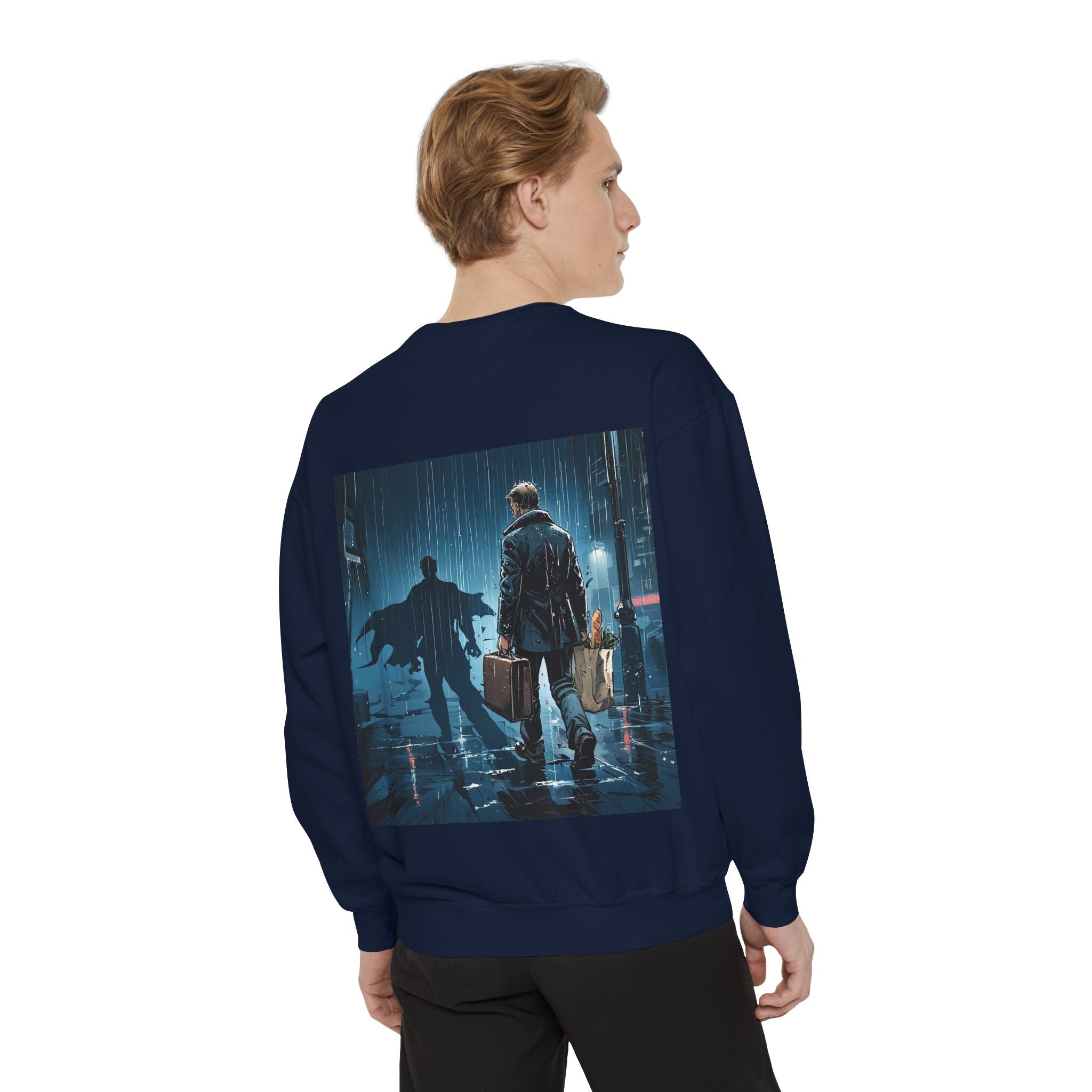 Sudadera Papá de por Vida — Cuello redondo con gráfico para Padre e Hijo