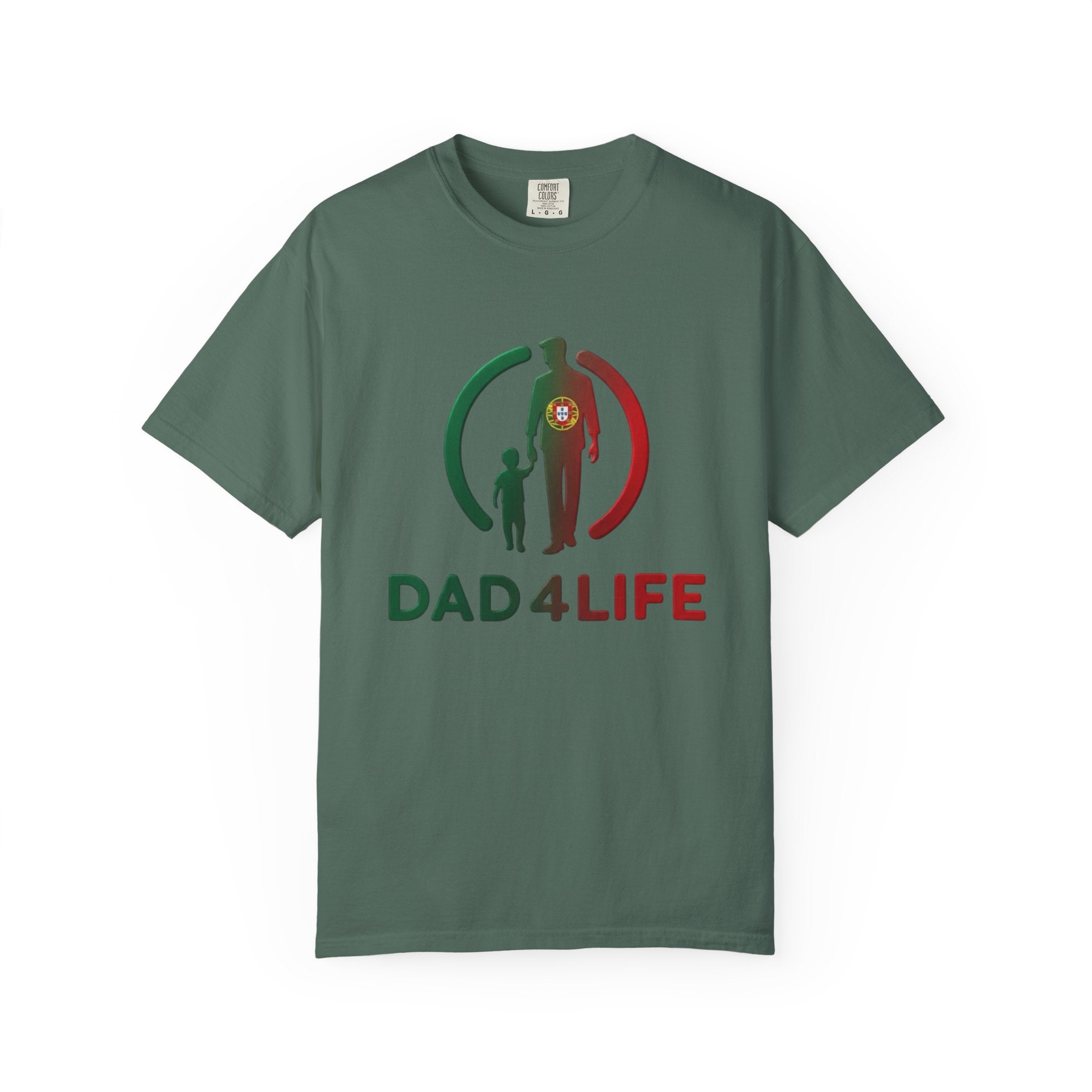 Dad 4 Life T-Shirt — Father & Son Silhouette Graphic Tee