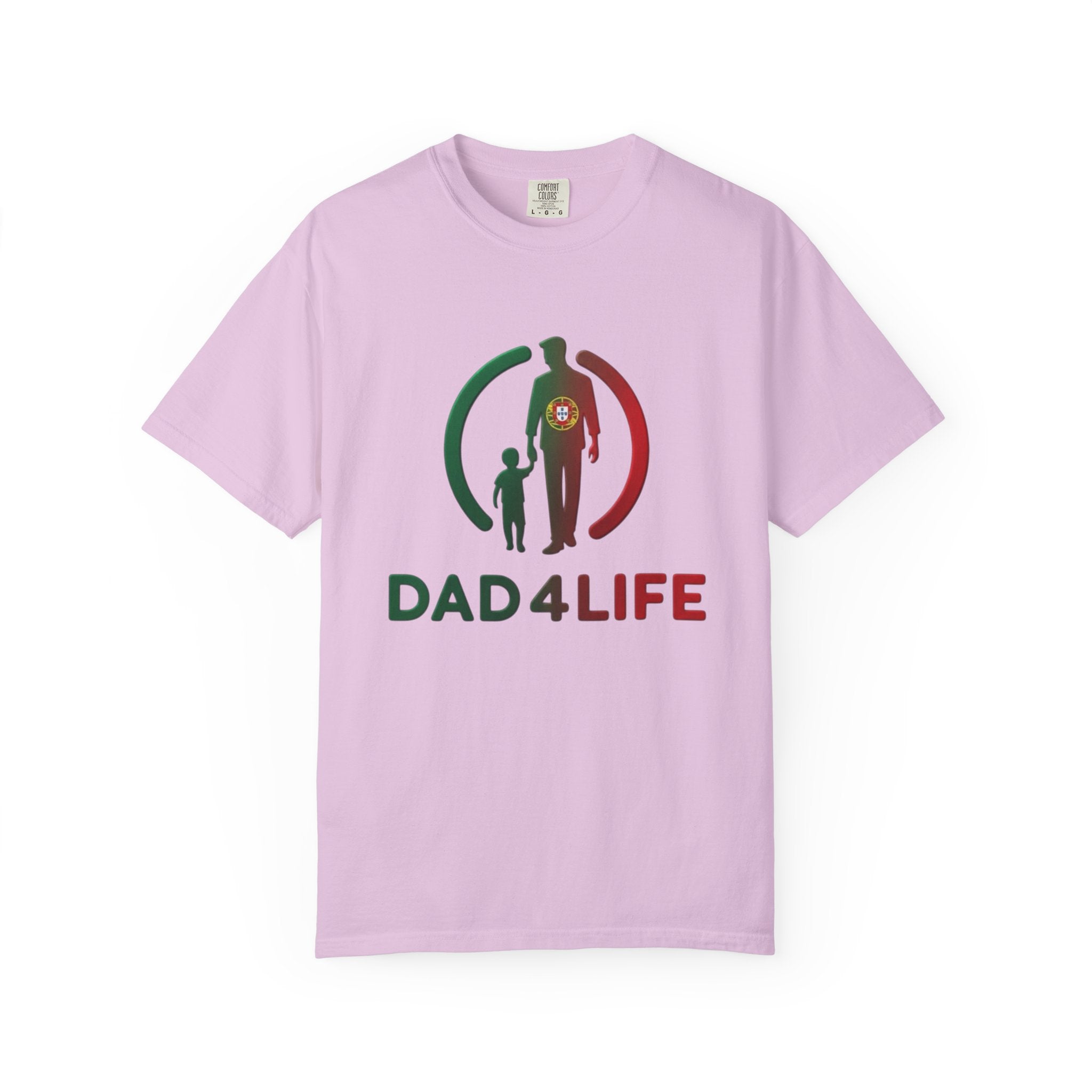 Dad 4 Life T-Shirt — Father & Son Silhouette Graphic Tee